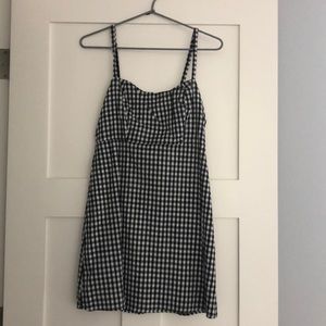 Brandy Melville gingham tank dress, one size